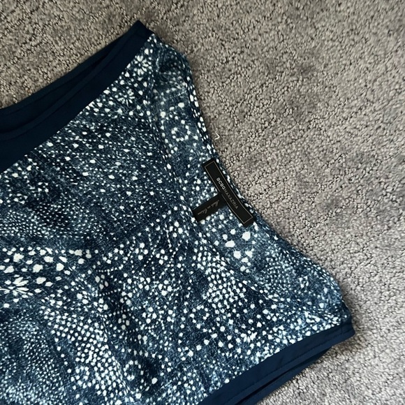 Revolve BCBGMaxAzria Urika Parisian Blue Assymetrical Dress - Picture 5 of 6